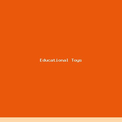 Educational Toys