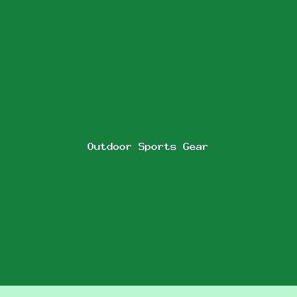Outdoor Sports Gear