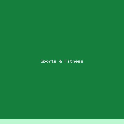 Sports & Fitness