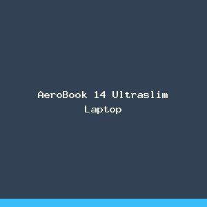 AeroBook 14 Ultraslim Laptop