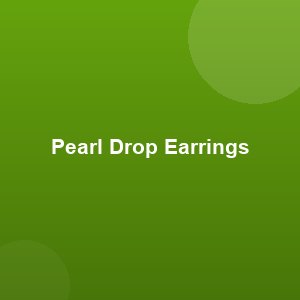 Pearl Drop Earrings